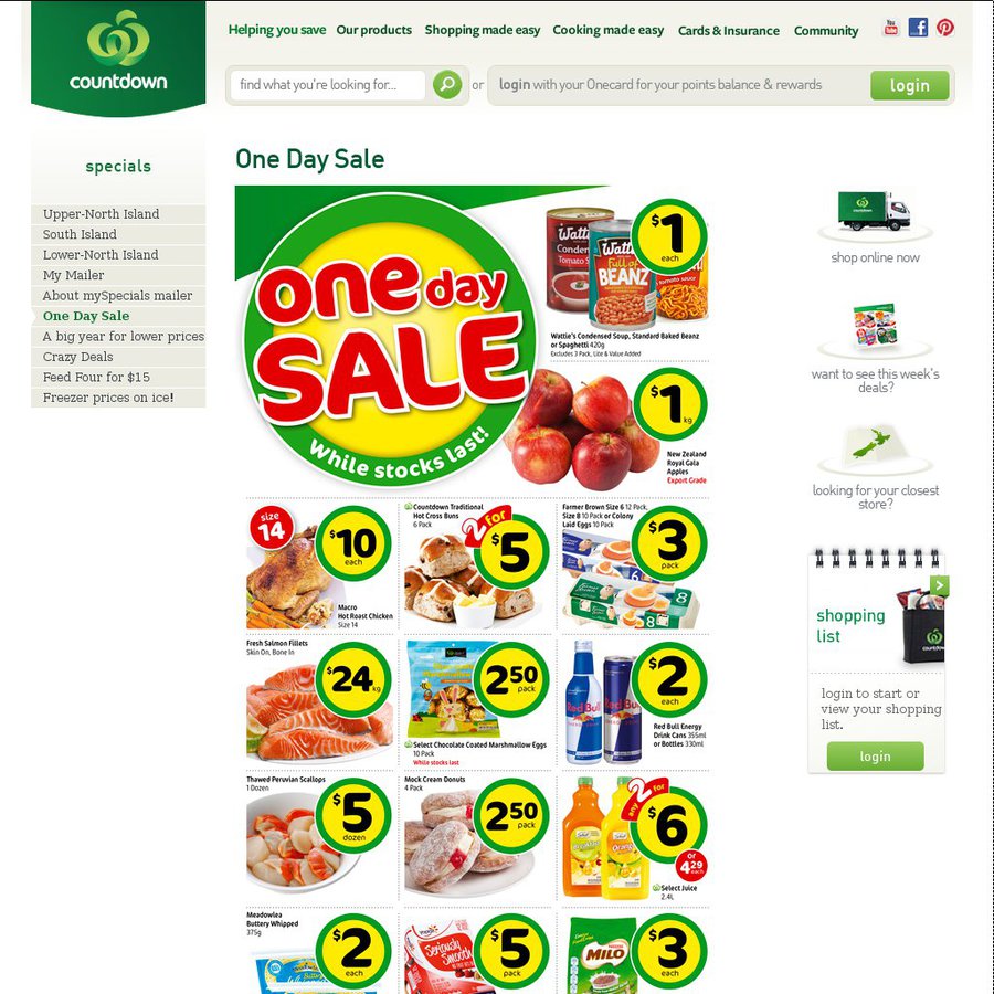 Countdown Buns Countdown - One Day Sale - Eggs $3, Hot Cross Buns 2 for $5, Popsicles ...