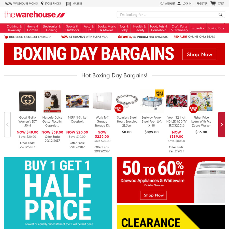The Warehouse Free Shipping Code (No Minimum Spend) ChoiceCheapies