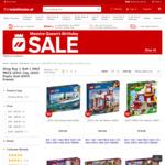 LEGO Buy 1 Get 1 Half Price @ The Warehouse