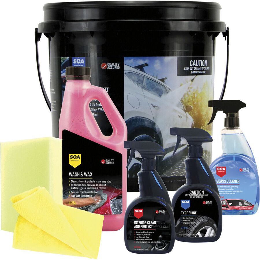 SCA Car Detailing Kit 7 Piece 39.99 (Was 54.99) Supercheap Auto