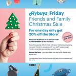 Friends and Family Offer: 20% off RRP (Exclusions Apply) @ Flybuys Store