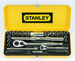 Stanley Socket Set 1/4" & 1/2" Drive Metric/SAE 37 Piece - $49.99 (Was $139.99) + Delivery / $0 C&C @ Supercheap Auto