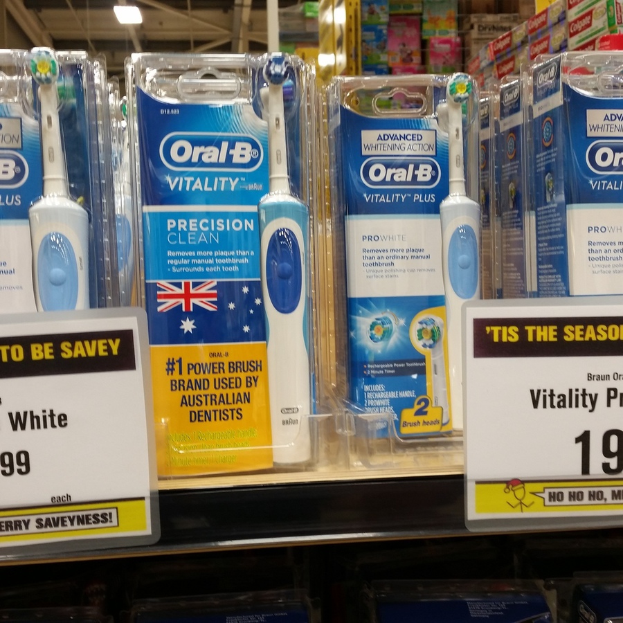 electric toothbrush pak n save