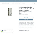 Flixonase Allergy Nasal Spray Disp Pack $5 (Was $12.99) + $4.90 Shipping @ Generics.co.nz