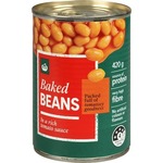Woolworths Baked Beans in Rich Sauce 420g - 2 for $1 (Normally $1.79 ea.) @ Woolworths
