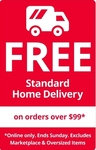 Free Standard Delivery on Orders of $99 or More (Online Only, Exclusions Apply) @ The Warehouse