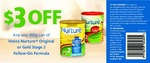 $3 off Heinz Nuture Original or Gold Stage Two Follow-On Infant Formula