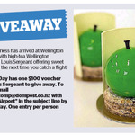 Win a $100 Louis Sergeant Voucher from The Dominion Post (Wellington)