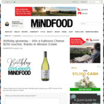 Win a $250 Kaikoura Cheese Voucher from Mindfood