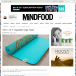 Win 1 of 2 Yogatribe Yoga Mats from Mindfood