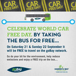 [Hawke's Bay] Free Bus Travel This Weekend (21/9 & 22/9) for World Car Free Day