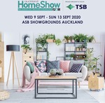 Free Entry to The Auckland Homeshow Wednesday 9th September Only