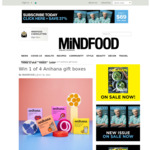 Win 1 of 4 Anihana Gift Boxes from Mindfood