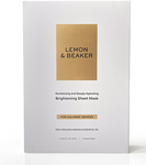 Win a Lemon & Beaker brightening sheet masks 5-pack @ Fashionz