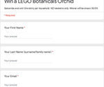Win a LEGO Botanicals Orchid Set Valued at $109.99 @ Brick Store