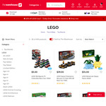 20% off LEGO (Excludes Marketplace and Clearance) @ The Warehouse