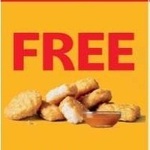 Free - 6 Piece Chicken Nuggets @ McDonald's App