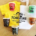Win 1 of 5 Tom & Luke Snackaball Packs (Inc T-Shirt & Tote) from New World