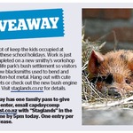 Win a Family Pass to Staglands from The Dominion Post (Wellington)