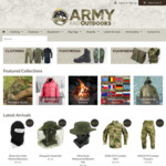Free Shipping @ Army and Outdoors