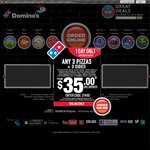 40% off Chicken & Prawn Pizza $9 (Was $15), Free Choc Lava Cake w/Any Pizza Today Only @ Dominos