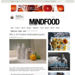 Win 1 of 3 Avène Antioxidant Packs from Mindfood