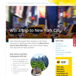 Win a $11000 trip for you and a friend to New York City @ AA