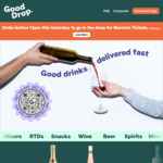 $10 off $50 Spend (+ Orders Over $20 go in Draw to Win Warriors Tickets) @ Good Drop (Auckland)