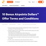 Get 10 Bonus Airpoints When Linking Airpoints Card @ Z App (Customers that have Never Linked an Airpoints Card to App)
