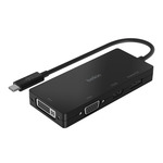 Belkin USB-C to Multiport Adapter with HDMI, VGA, DisplayPort, and DVI Ports $9.99 + Shipping ($0 C&C/ in-Store) @ PB Tech