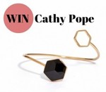 Win a Cathy Pope Gold Onyx Bangle (Worth $189) from NZ Girl