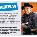 Win a Double Pass to Jazz with A Classical Bent (Music + 2 Course Dinner) @ CQ Wellington from The Dominion Post