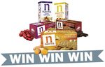 Win 1 of 3 Nairn’s Oatcake Prize Hampers from Fitness Journal