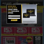$10 off Orders of $50 or More at Dick Smith