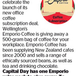 Win an Emporio Prize Pack from The Dominion Post