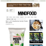 Win 1 of 5 Healtheries Family Potato Stix Packs from Mindfood