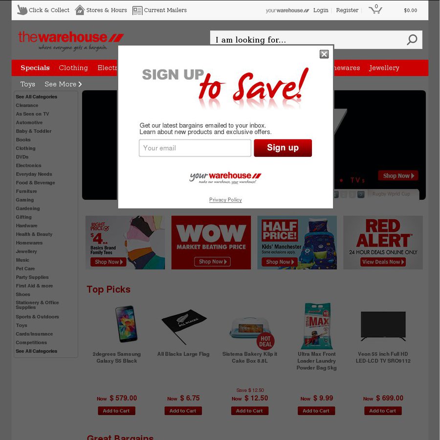 The Warehouse Latest Free Shipping Code ChoiceCheapies