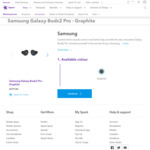 [Pre-Order] Samsung Galaxy Buds2 Pro (Graphite) $279 @ Spark