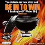 Win a Weber Smokey Joe 14" BBQ (Worth $159) from Riccarton Beer Wine Spirits