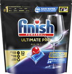 Finish Ultimate Pro Dishwashing Tablets Fresh Burst 32pk $10 + Shipping ($0 C&C/ in-Store) @ Crackerjack