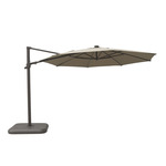 [CHCH] Shelta Emery Octagonal Cantilever Umbrella with LED Strip Lights – Charcoal (No Base) $699 Pickup @ Lifestyle