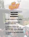 Win 2 VIP Tickets to The Valley Festival, 2 Nights at Holiday Inn Queenstown, Wine + More from The Valley Festival