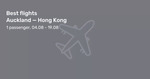 Auckland/Christchurch to Hong Kong on Qantas Airways from $732/ $728 Return (July-August)