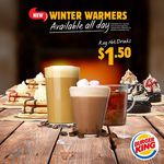 Winter Warmers: $1.50 for Any Regular Hot Drink @ Burger King