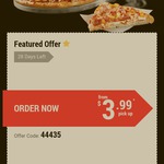 Domino's Pizza $3.99 Value Range Pick up