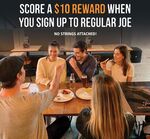 $10 Voucher with 'Regular Joe' App Download @ Joes Garage
