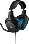 Logitech G G432 7.1 Surround Sound Wired Gaming Headset $111.58 Delivered @ Amazon AU