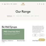 Free Chest Rub 30ml (Worth $21.90) with Purchase of Any Full-Size Tonic/Syrup Product @ Harker Herbals