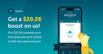 Sign Up & Deposit $20.26 to receive $20.26 Credit Boost + $10 One-off Payment @ Tempo (Investment Platform)