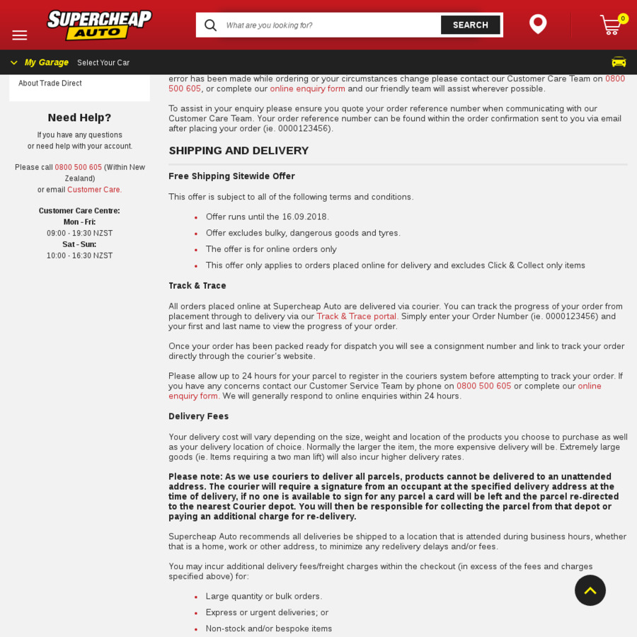 Free Shipping Supercheap Auto ChoiceCheapies